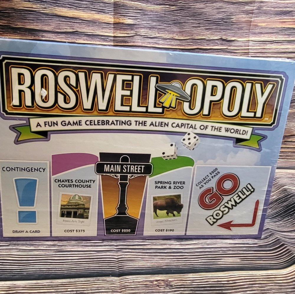 New RosewellOpoly Monopoly Game
